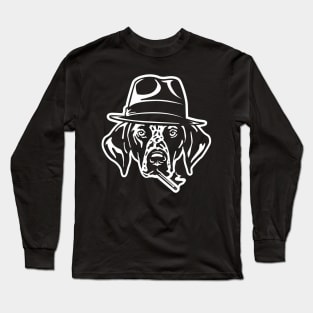 German Shorthaired Pointer Punisher Long Sleeve T-Shirt